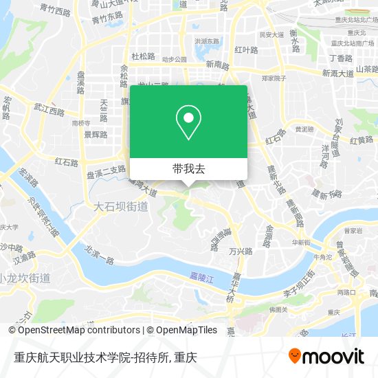 重庆航天职业技术学院-招待所地图