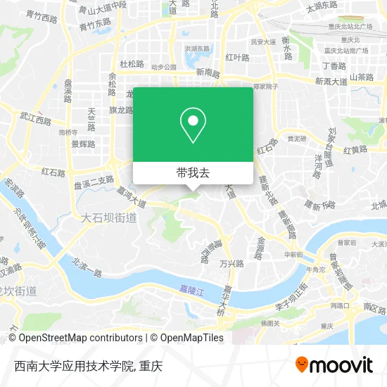 西南大学应用技术学院地图