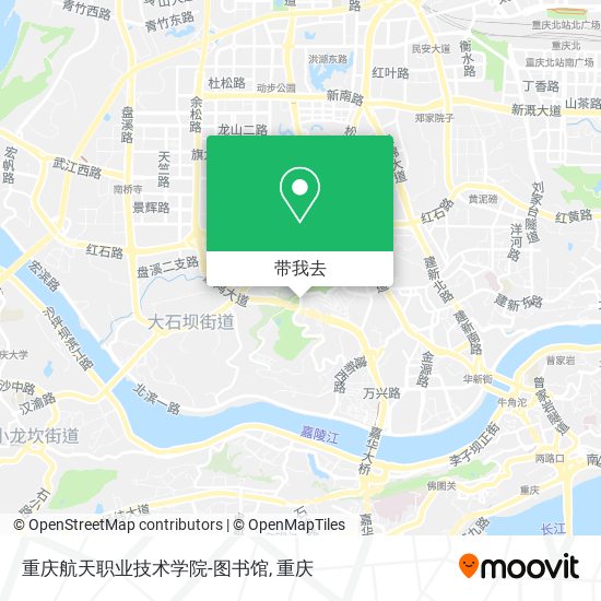 重庆航天职业技术学院-图书馆地图