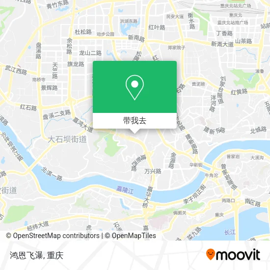 鸿恩飞瀑地图