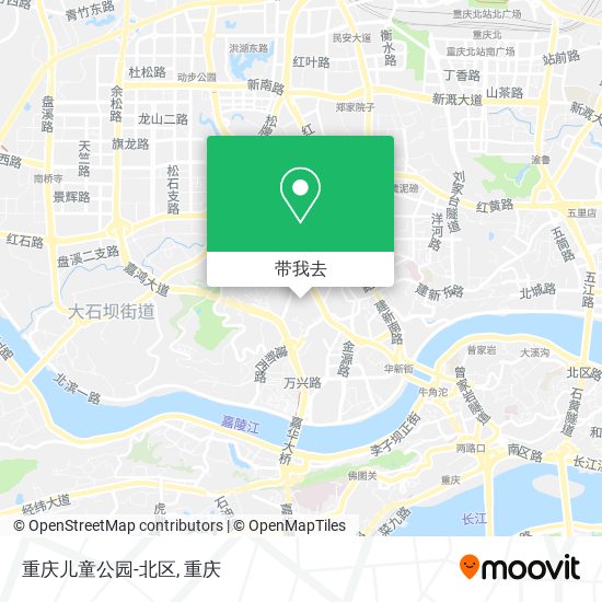 重庆儿童公园-北区地图