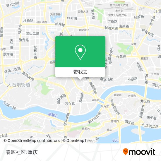 春晖社区地图