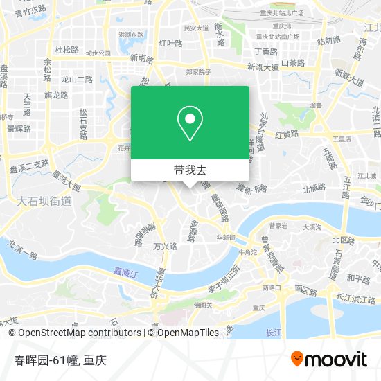 春晖园-61幢地图