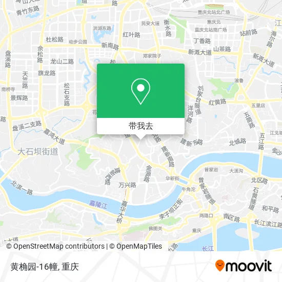 黄桷园-16幢地图