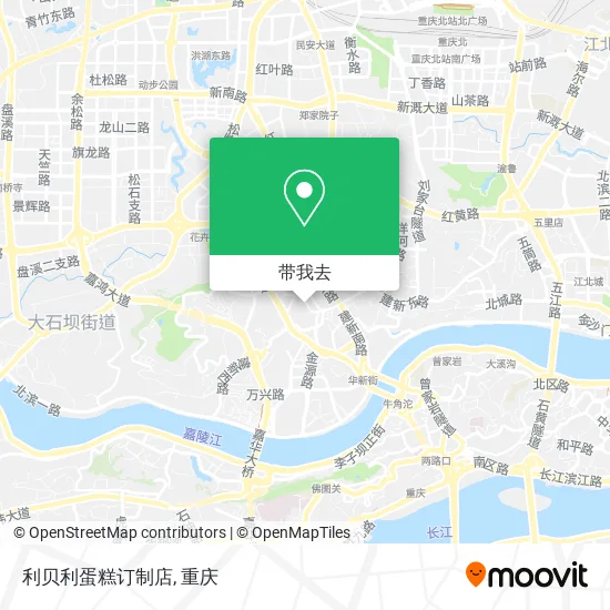 利贝利蛋糕订制店地图
