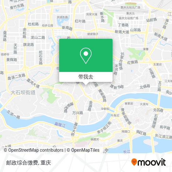 邮政综合缴费地图
