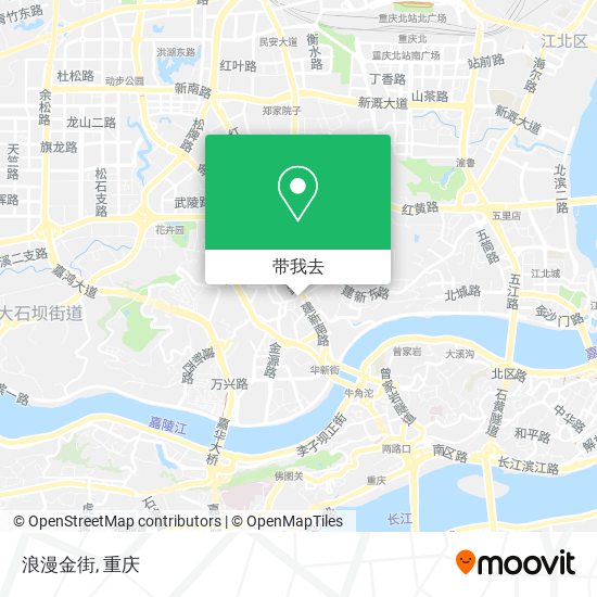 浪漫金街地图