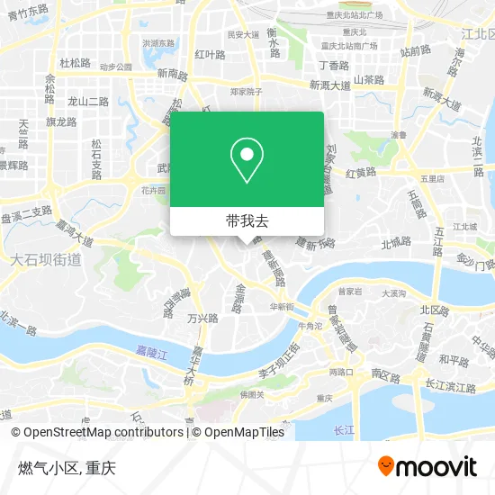 燃气小区地图