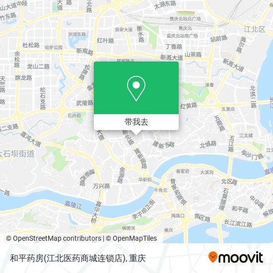 和平药房(江北医药商城连锁店)地图