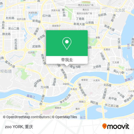 zoo YORK地图