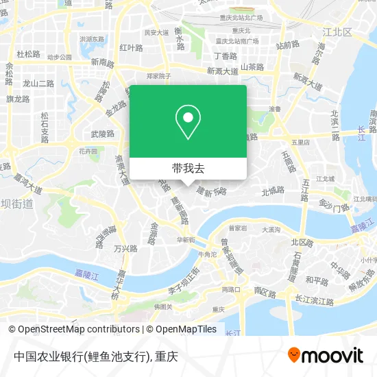 中国农业银行(鲤鱼池支行)地图