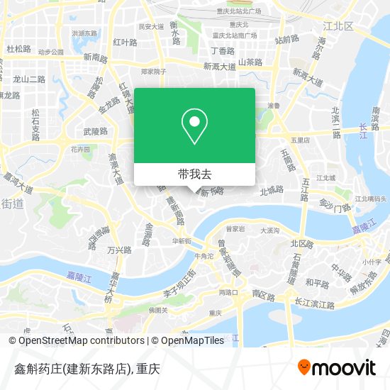 鑫斛药庄(建新东路店)地图