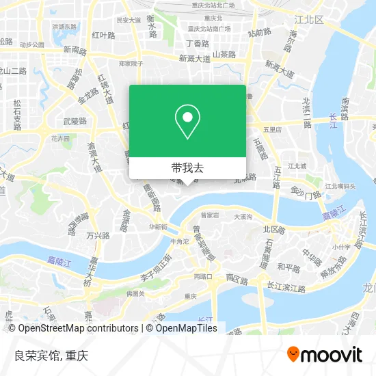 良荣宾馆地图