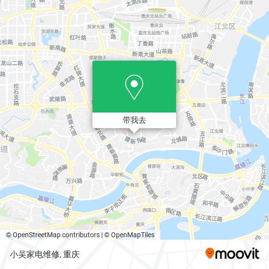 小吴家电维修地图