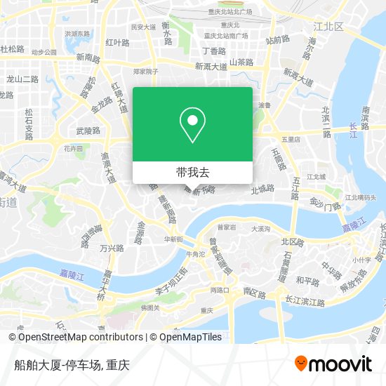 船舶大厦-停车场地图