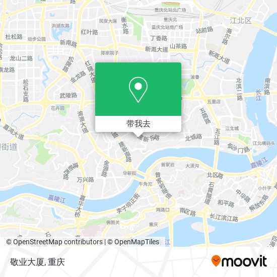 敬业大厦地图