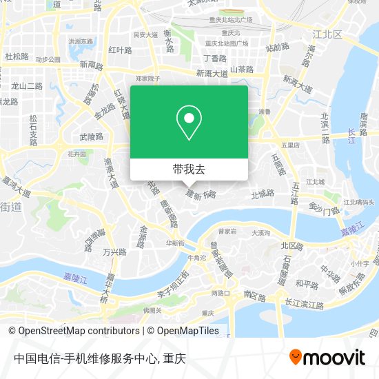 中国电信-手机维修服务中心地图