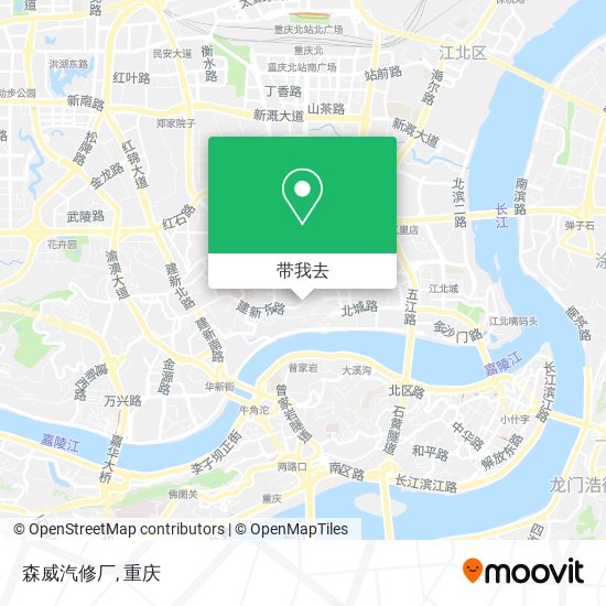 森威汽修厂地图