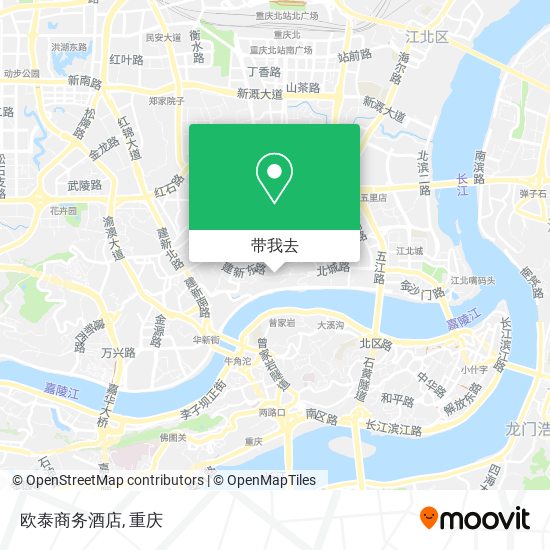 欧泰商务酒店地图