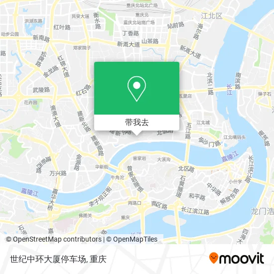 世纪中环大厦停车场地图