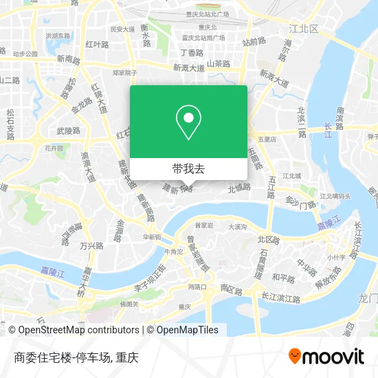 商委住宅楼-停车场地图