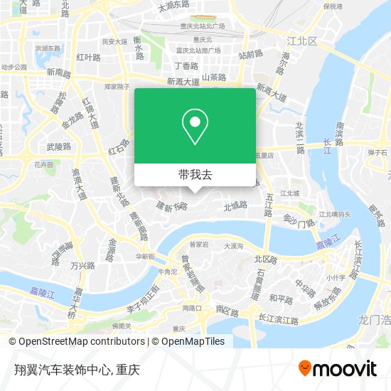 翔翼汽车装饰中心地图