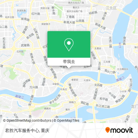 君胜汽车服务中心地图