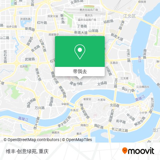 维丰·创意绿苑地图