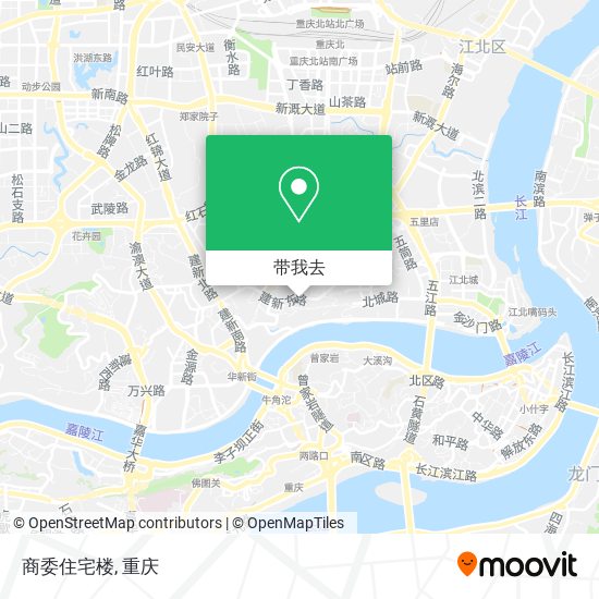 商委住宅楼地图