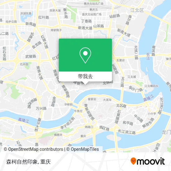 森柯自然印象地图