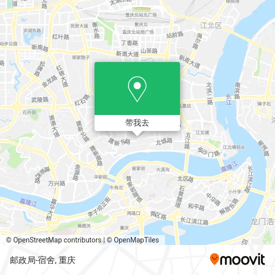 邮政局-宿舍地图