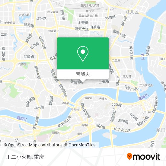 王二小火锅地图