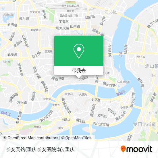 长安宾馆(重庆长安医院南)地图