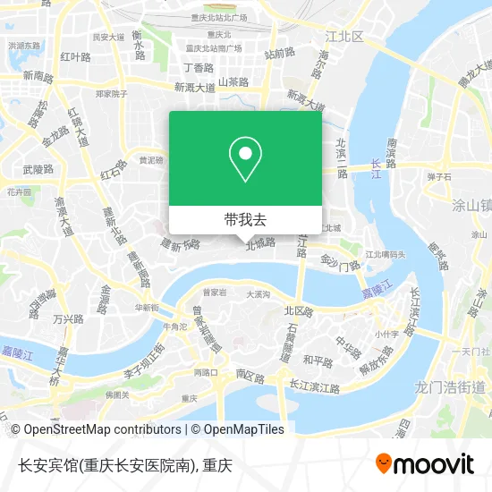 长安宾馆(重庆长安医院南)地图