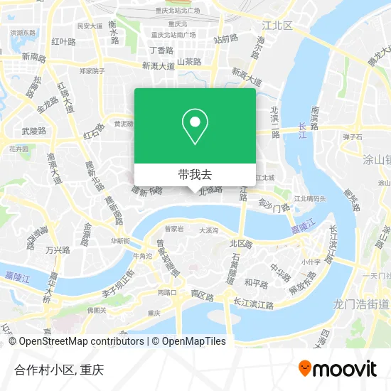 合作村小区地图