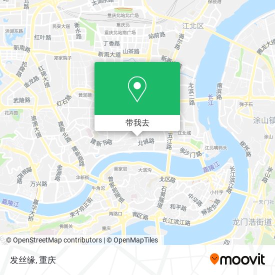 发丝缘地图