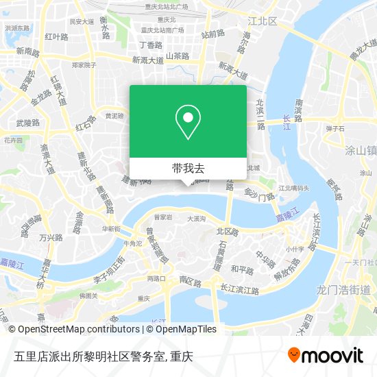 五里店派出所黎明社区警务室地图