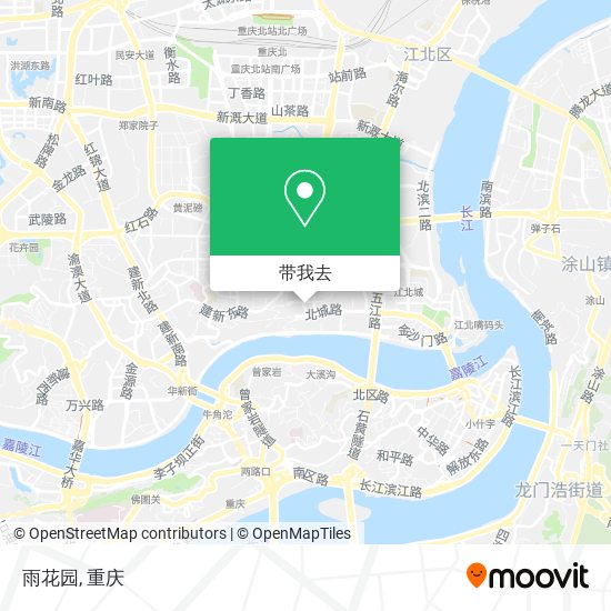 雨花园地图