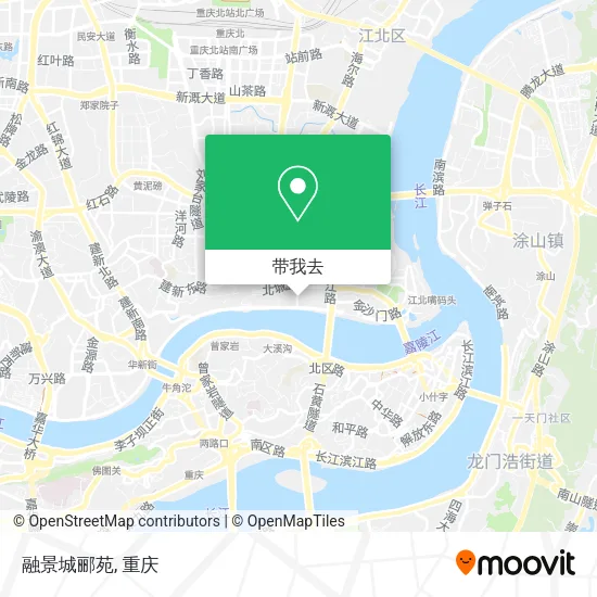 融景城郦苑地图