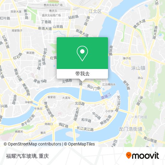 福耀汽车玻璃地图