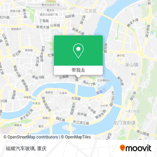 福耀汽车玻璃地图