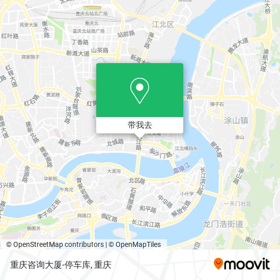 重庆咨询大厦-停车库地图
