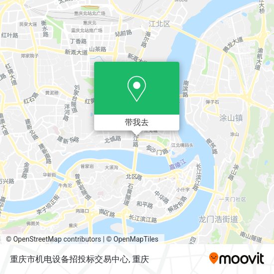 重庆市机电设备招投标交易中心地图
