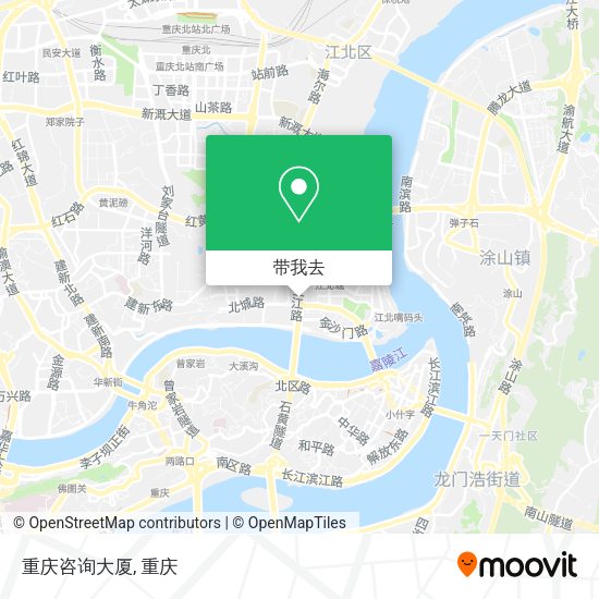 重庆咨询大厦地图