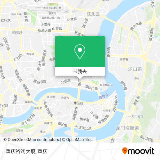 重庆咨询大厦地图