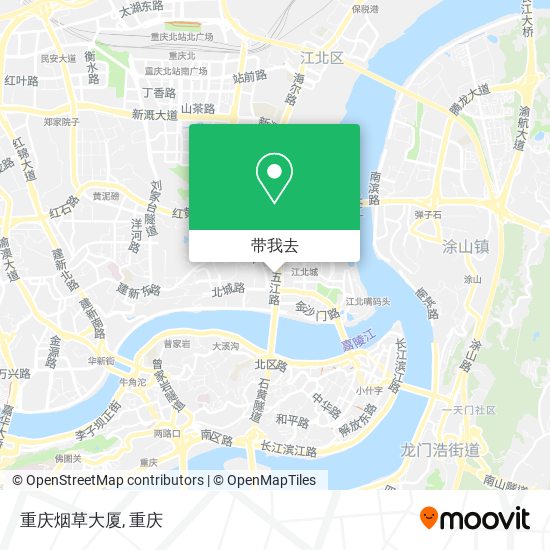 重庆烟草大厦地图