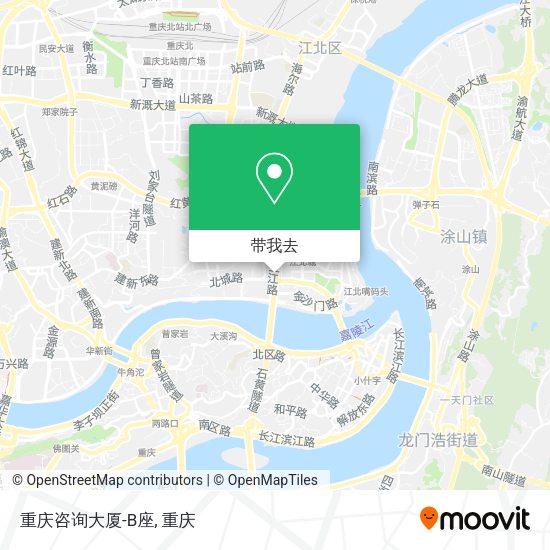 重庆咨询大厦-B座地图