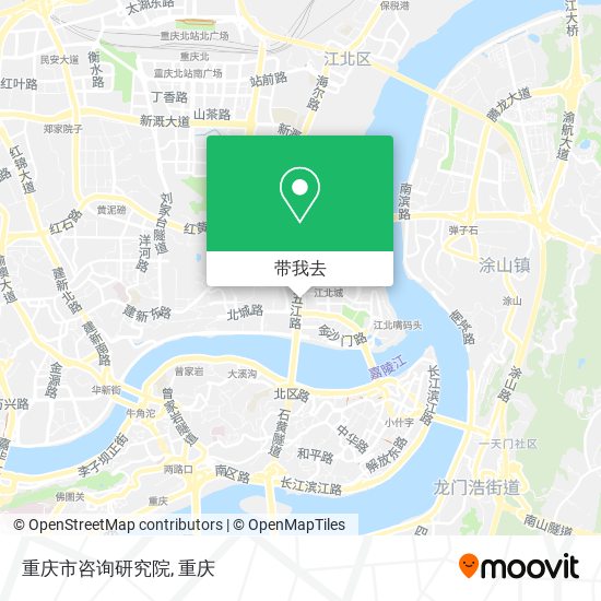 重庆市咨询研究院地图