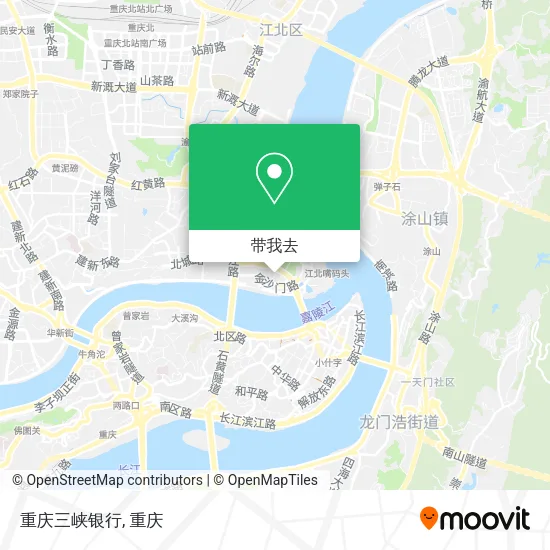 重庆三峡银行地图