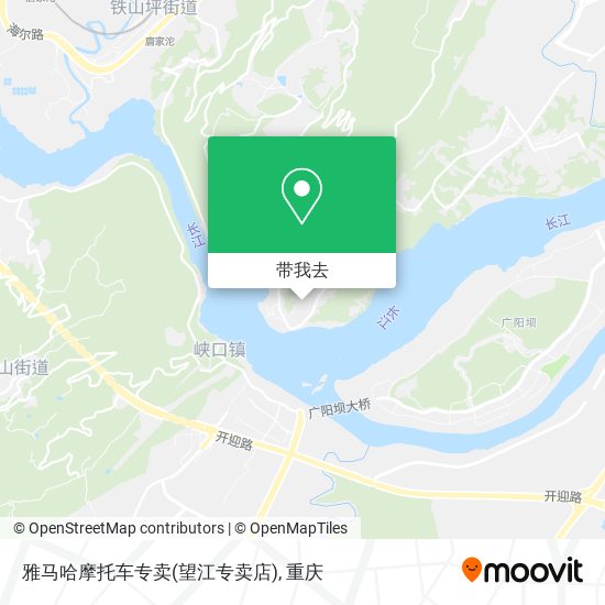 雅马哈摩托车专卖(望江专卖店)地图